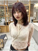 縮毛矯正/北千里/ショート/ブリーチ／インナー／ボブ／髪質改善