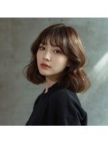 アンサ 城陽寺田店(ANSA)&nbsp;艶カラーワンカールボブ