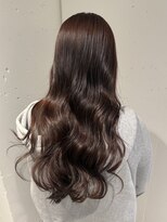 トリート 南行徳本店(TREAT)&nbsp;ほんのりレッドブラウン×ロングレイヤー