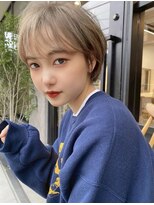 サンドパールス 仙台店(sand PALCE) 髪質改善/大人ガーリー/似合わせカット/ショートボブ前髪/仙台