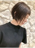lynn【武蔵小杉】#ショートボブ#前下がりボブ#大人ショート