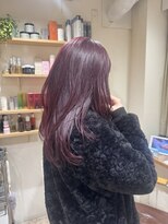 ゼスト 中野店(ZEST)&nbsp;【ZEST中野/KOTOMI】髪質改善ダブルカラー/チェリーレッド