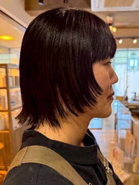 デュースヘア(DEUCE HAIR) レイヤーカットショートボブショートカット顔周りカット韓国30代