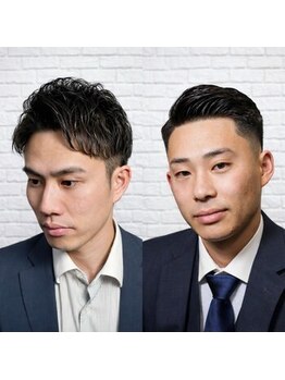 グレイスフルバーバー 新宿パークタワー店の写真/忙しいメンズも仕事帰りに◎リラックス空間とメンズ特化技術力が人気！大人の身だしなみを整える理容室★