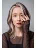 白髪ぼかし　フェイスフレーミング＋ワンメイクヘアカラー（ドライ込み）