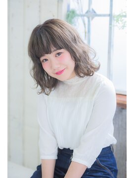 ブリッジ バイ ネオリーブ 綱島店(bridge by neolive) 【bridge　by　neolive】　愛されゆるふわボブ