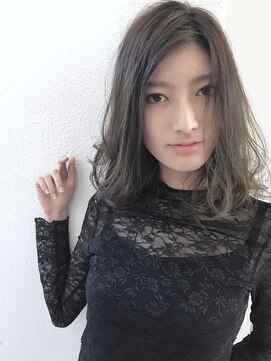 ヘアーデザイン シュシュ(hair design Chou Chou by Yone) ☆chouchou☆ダークグレージュ×大人セミディ