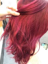 ビヨンドイー(beyond E)&nbsp;ケアブリーチ☆チェリーレッドカラー