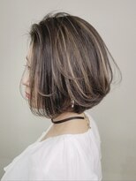 アグ ヘアー マロン梅田3号店(Agu hair marron) ハイライトボブ