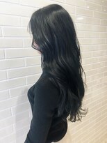 バッテリー ヘアアンドメイク 御幣島店(Battery hair&make)&nbsp;ブルーブラック
