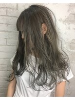 アジールヘア 赤羽駅南口店(agir hair)&nbsp;ハイライト グレージュ抜け感ロング【赤羽】