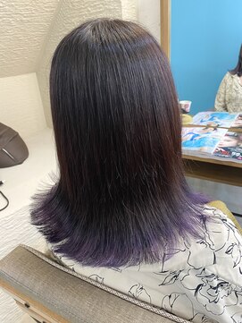 アルト 町田店(arto) ＊パープル裾カラー/ラベンダーアッシュ【町田/町田駅】＊