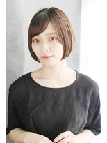 シュシュット(chouchoute)&nbsp;吉祥寺3分/透明感セクションカラー外ハネボブペールベージュ/034