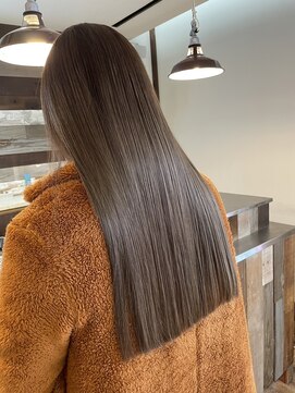 ダブルオオガキ (W-ogaki) 艶髪◇キャラメルブラウン