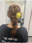 Second   × ヘアアレンジ