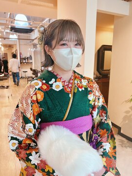 ロウバイレボ 柏(lou by revo) ショートボブ/ミニボブ/マッシュ/切りっぱなし/柏駅