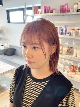 ザ オーダー(THE ORDER) ミルクティーピンクケアブリーチダブルカラークロスパーマ