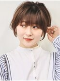 丸みショート　マッシュショート　近鉄奈良　NoA 田村梨乃