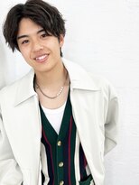 トトサ カミング(TOTOSA Coming) センターパートニュアンスパーマ