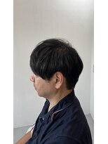 メンズカット バイ ソイクフ(メンズカット by SOY-KUFU)&nbsp;MEN'S HAIRダークアッシュベリーショート