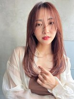 大人可愛いシースルー×レイヤースタイル