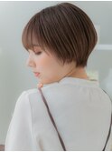 韓国風艶カラー小顔マニッシュショートTb9上尾20代30代40代