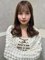 エジョン 幡ヶ谷店(Aejon)&nbsp;イメチェン/似合わせカット/フルバング/レッドブラウン/新宿