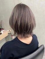 ギークス(GEEKS)&nbsp;【GEEKS渋谷】アッシュグレージュ/冬カラー/くびれボブ/20代30代