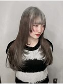 ルーツカラー×前髪インナー