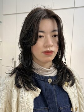 ロンドアンメゾン 原宿(Lond un Maison.) イメチェン外ハネボブ美髪ワイドバング顔周りレイヤーカット