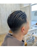 メンズフェイド×リーゼント