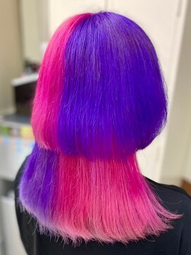 マティーナ ヘアー 池袋(Matina hair) 【ビビットクラゲウルフ】池袋美容室