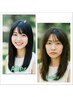 湿気・うねり悩む方/王妃の水ヘアエステカット＋表面ストレート＋電気針スパ