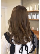 ロカリタ キョウト 四条大宮店(ROCAReTA kyoto) ミディアムレイヤー×マットベージュ