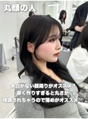 前髪顔まわり韓国ヘアレイヤーカットサイドバンク2wayバンク韓国