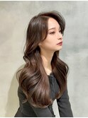 イメチェンロング美髪×ブリーチなしレイヤー韓国/銀座