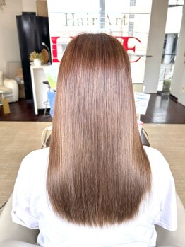 ヘアーアート ラグゼ(Hair Art LUXE)の写真/“ツヤと透明感で年齢を感じさせない美髪に!”年齢を重ねても褒められる髪に♪