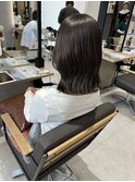 【kum川越】赤み消しカラーくびれボブ