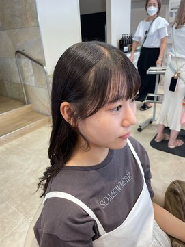 ケンジ 平塚ラスカ店(KENJE) ミディアムヘア/暗めカラー/グランマッシュ/平塚