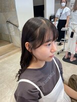 ケンジ 平塚ラスカ店(KENJE) ミディアムヘア/暗めカラー/グランマッシュ/平塚