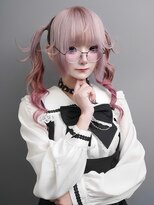 レボル(REVOL) ツインスタイル☆推し活オタ活推しカラーヘアメイクヘアアレンジ