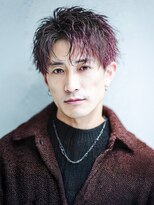 カットもパーマもイケメンパラダイス Men's天王寺 大人ニュアンスマッシュ