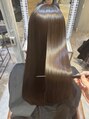 オーブ ヘアー ライリ 亀有店(AUBE HAIR raili)&nbsp;滑らかな質感にいたします。オリジナル髪質改善