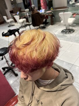 アース エレガンス 吉祥寺店(EARTH Elegance) 抜け感ブロンド × 毛先ニュアンス〈メンズ〉