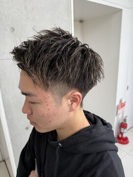 ジル 天神 福岡大名(ZEAL) 【ZEAL】メンズショート×ハイライト