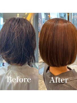 クーラ(Cura) ピンとならない！大人の自然な縮毛矯正☆