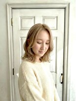 アロマ ヘアルーム 池袋店(AROMA hair room)&nbsp;前髪なし/ベージュ/髪質改善/カラー/レイヤーカット/ボブ/韓国