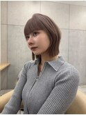 ぱつっとボブ