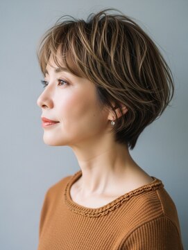 ジ エクト リアン 箕面店(The Ect Lien) 【白髪ぼかし/明るい白髪染め/白髪ぼかしハイライト/ブリーチ】