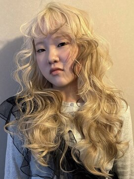 ラキングキョウト(LA KING KYOTO) イメチェン/ピンクベージュ/アンブレラカラー/前髪/烏丸駅